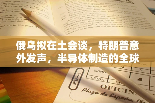 俄乌拟在土会谈，特朗普意外发声，半导体制造的全球政治与经济影响