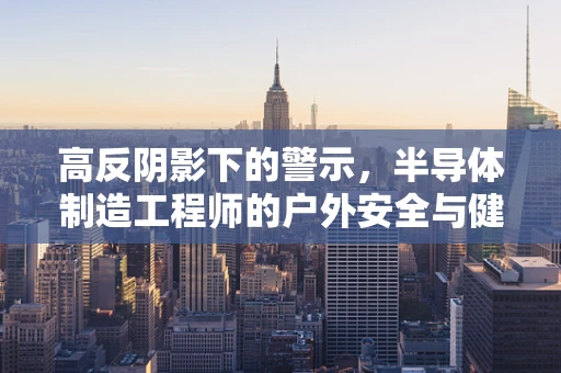 高反阴影下的警示，半导体制造工程师的户外安全与健康考量