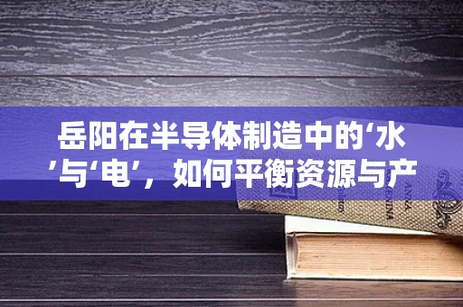 岳阳在半导体制造中的‘水’与‘电’，如何平衡资源与产业发展的关系？
