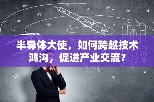 半导体大使，如何跨越技术鸿沟，促进产业交流？