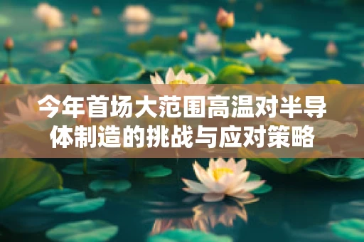 今年首场大范围高温对半导体制造的挑战与应对策略