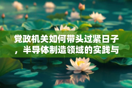 党政机关如何带头过紧日子，半导体制造领域的实践与思考