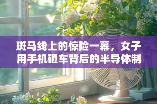 斑马线上的惊险一幕，女子用手机砸车背后的半导体制造安全警示