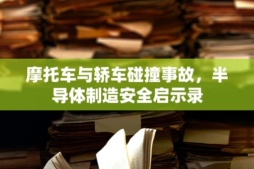 摩托车与轿车碰撞事故，半导体制造安全启示录
