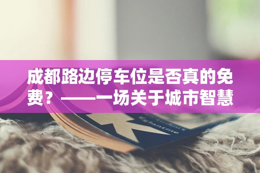 成都路边停车位是否真的免费？——一场关于城市智慧停车的误解与真相