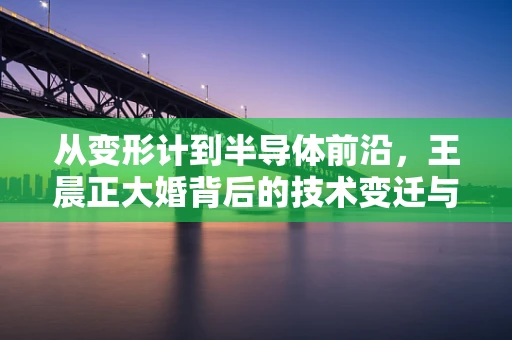 从变形计到半导体前沿，王晨正大婚背后的技术变迁与个人成长