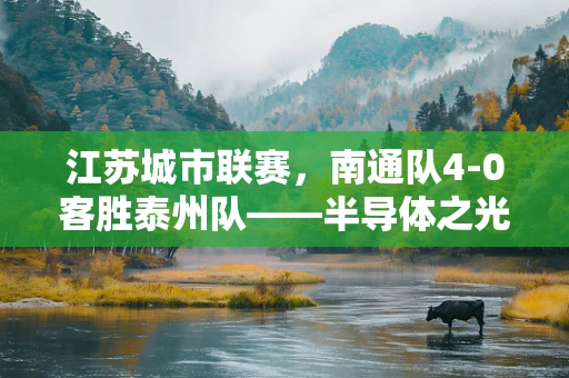 江苏城市联赛，南通队4-0客胜泰州队——半导体之光在赛场上的微缩制造