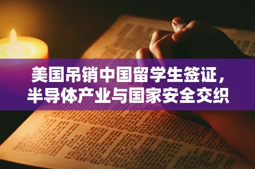 美国吊销中国留学生签证，半导体产业与国家安全交织的复杂棋局