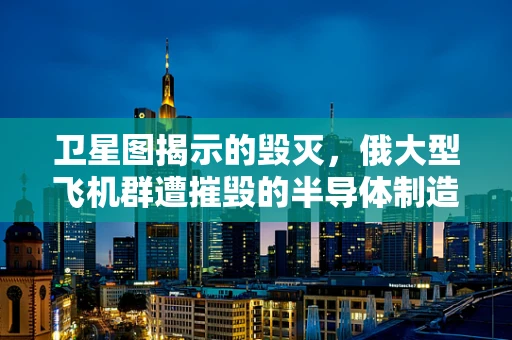 卫星图揭示的毁灭，俄大型飞机群遭摧毁的半导体制造视角