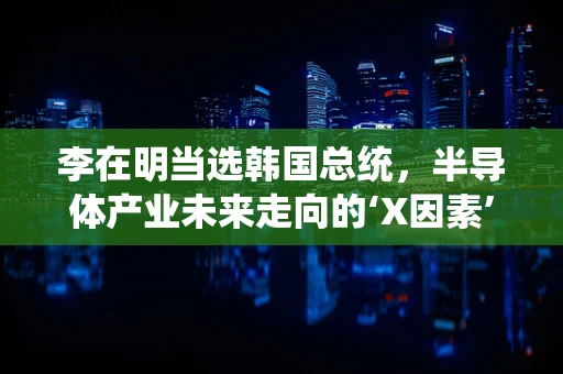 李在明当选韩国总统，半导体产业未来走向的‘X因素’？