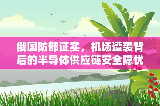 俄国防部证实，机场遭袭背后的半导体供应链安全隐忧