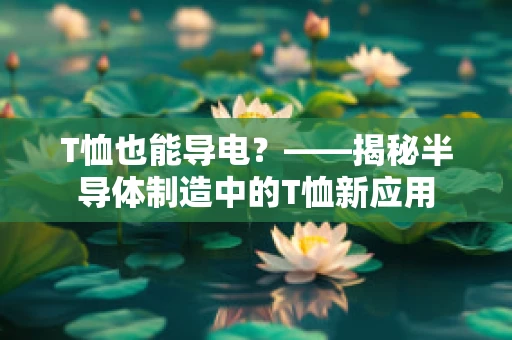 T恤也能导电？——揭秘半导体制造中的T恤新应用