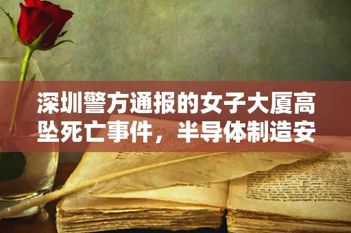 深圳警方通报的女子大厦高坠死亡事件，半导体制造安全与心理健康的隐忧