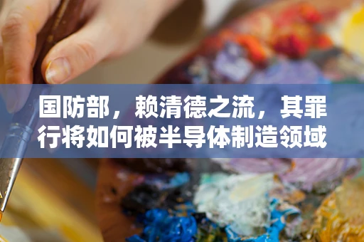 国防部，赖清德之流，其罪行将如何被半导体制造领域所铭记？