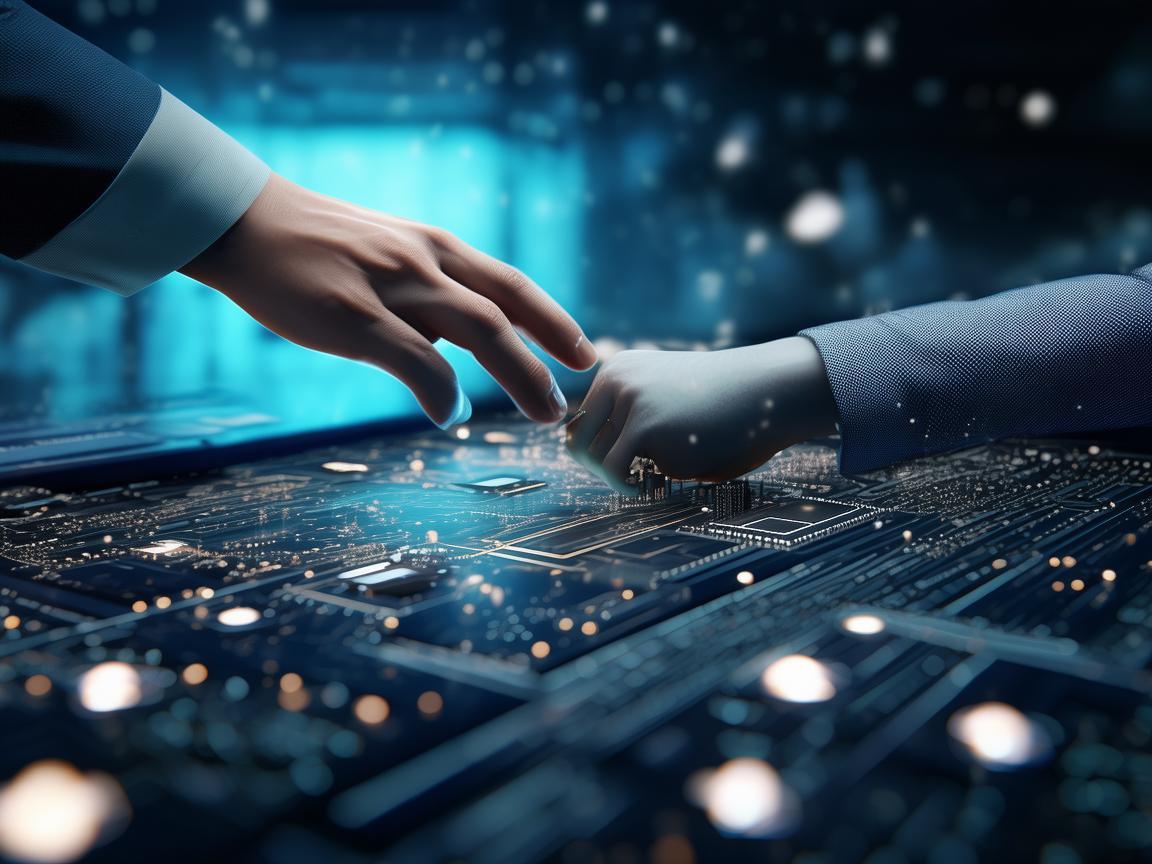 半导体科技与跨界合作，何超欣与王俊凯的合照引发的行业思考