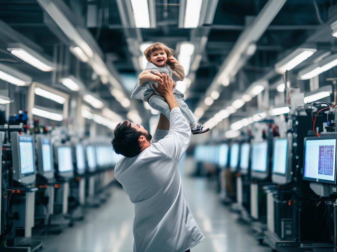 爸爸抛娃举高高的背后,半导体制造中的安全意识与家庭教育的融合 爸爸抛娃举高高的背后,半导体制造中的安全意识与家庭教育的融合